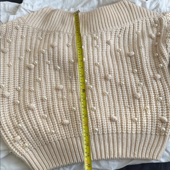 SACHIN & BABI Kit Embellished Off-Shoulder Sweater - Picture 8 of 8